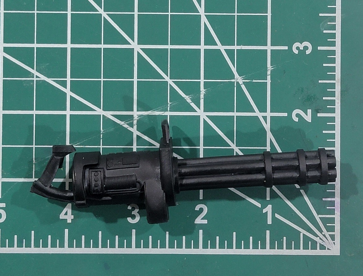 Custom Sci-fi Minigun resin 1/10 scale McFarlane Legends Classified Mini Gun