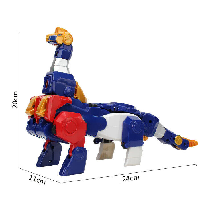 Dino Core Ultra D-Buster Tyranno Dinosaur Transform Robot Combiner 5 in 1 Figure