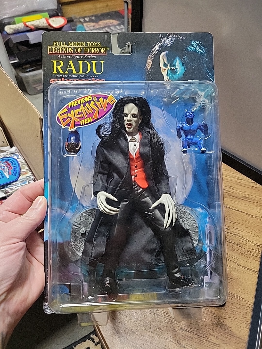 Legends of Horror Radu Figure, Subspecies, Full Moon Toys, Previews Exclusive
