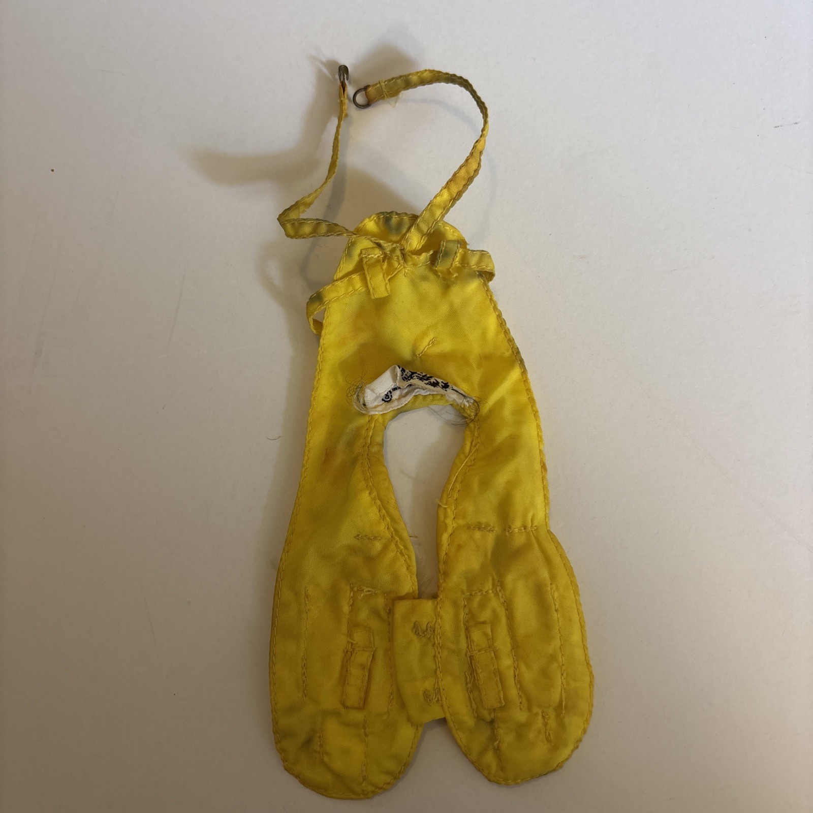 Vtg G.I. Joe Pilot Mae West Life Vest With Clasp 1960’s 9” Total L With Straps