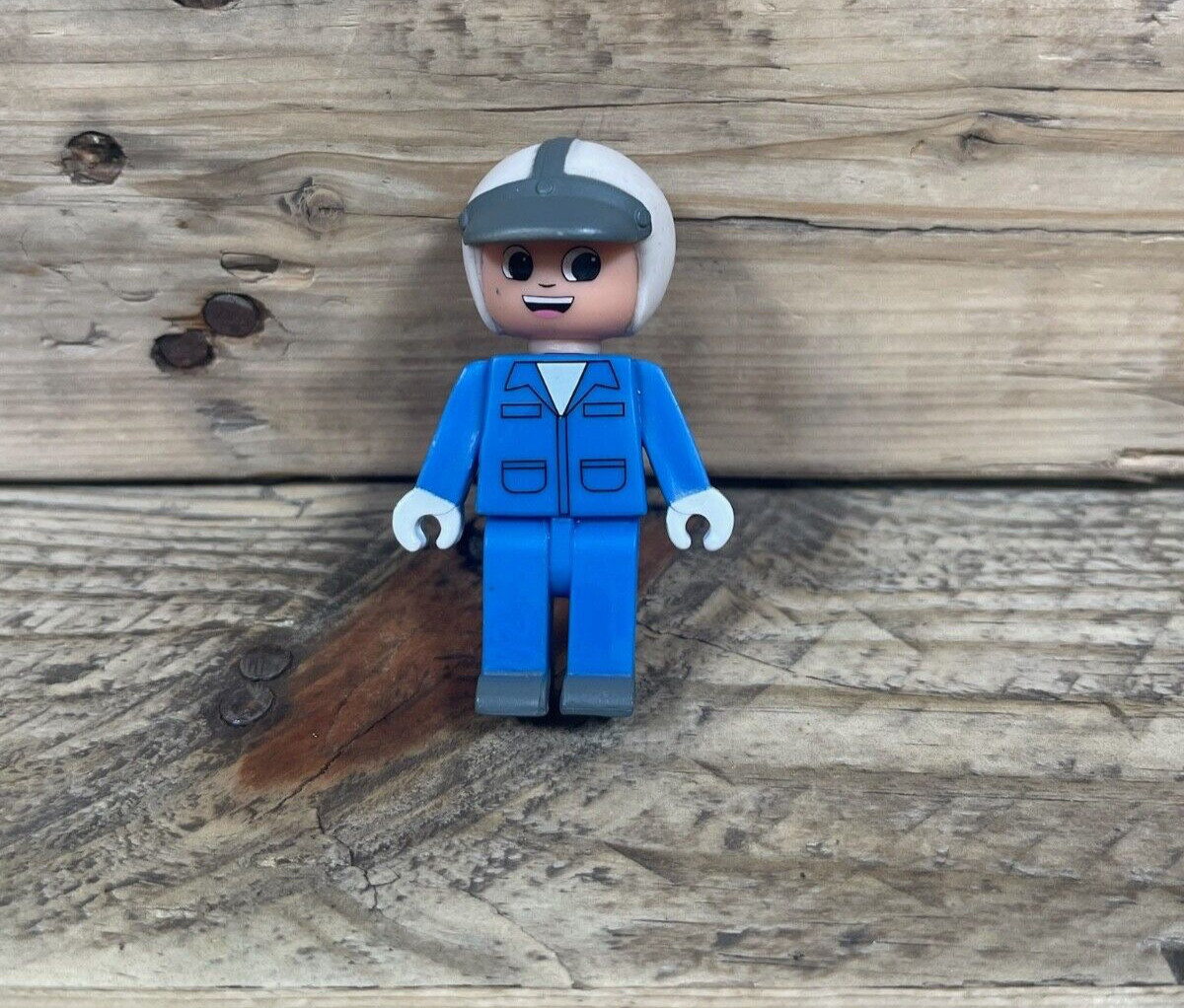 Ryan’s World Police Officer Figure Blue Suit White Helmet 3” Just Play Show Toy