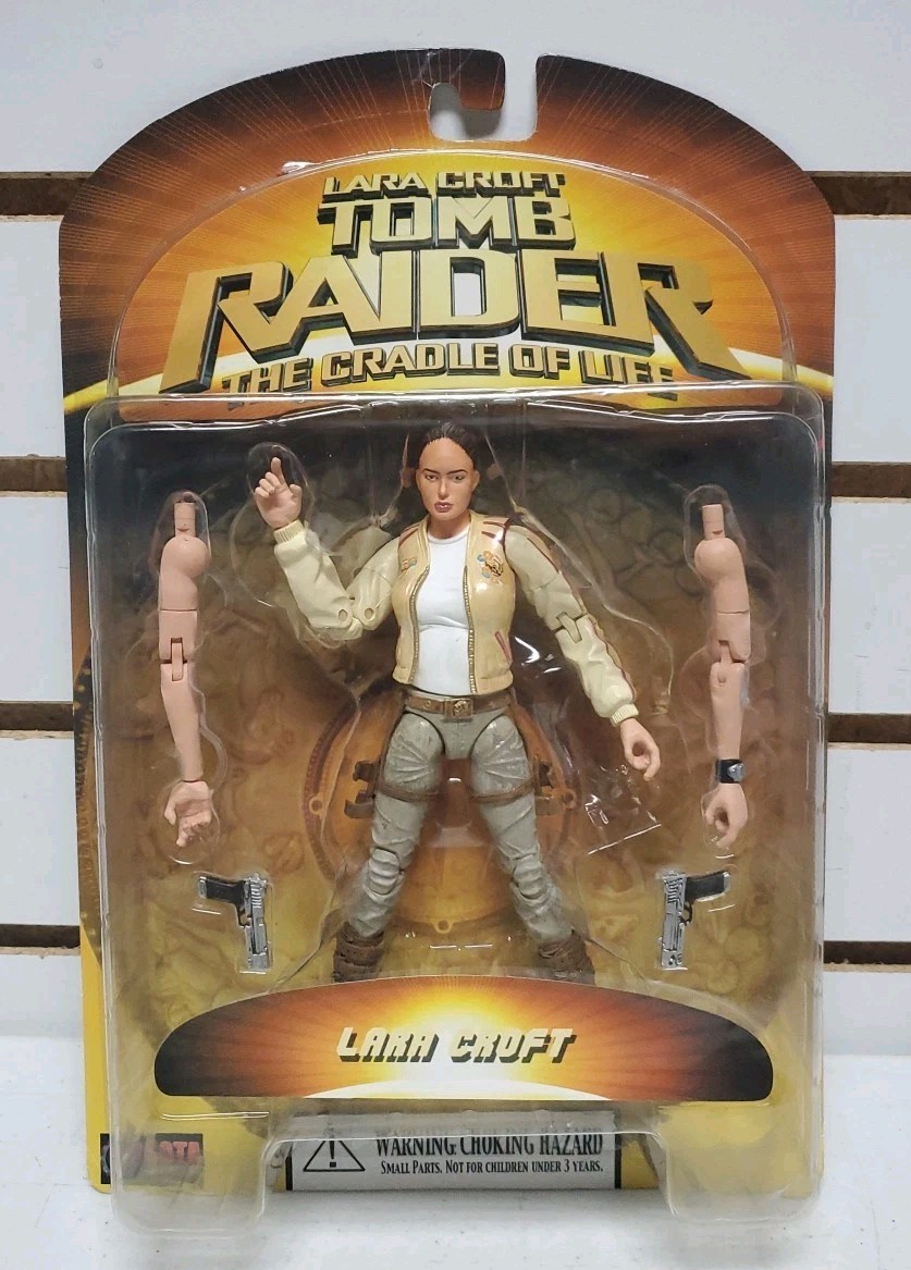 2003 Tomb Raider: The Cradle of Life – Lara Croft Action Figure – Brand New