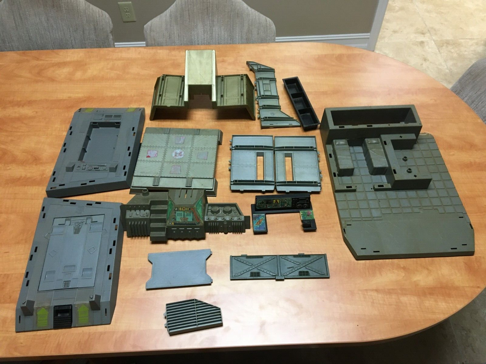 G.I. Joe 1983 Headquarters Command Center Parts Lot