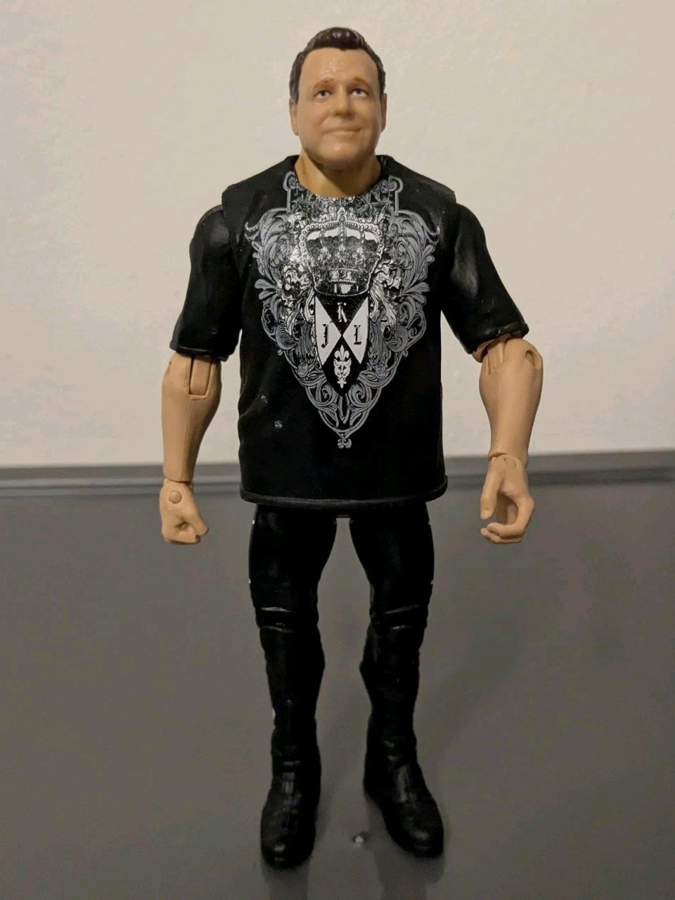 WWE Jerry the King Lawler Action Figure Basic Wrestling Series 46 WWF
