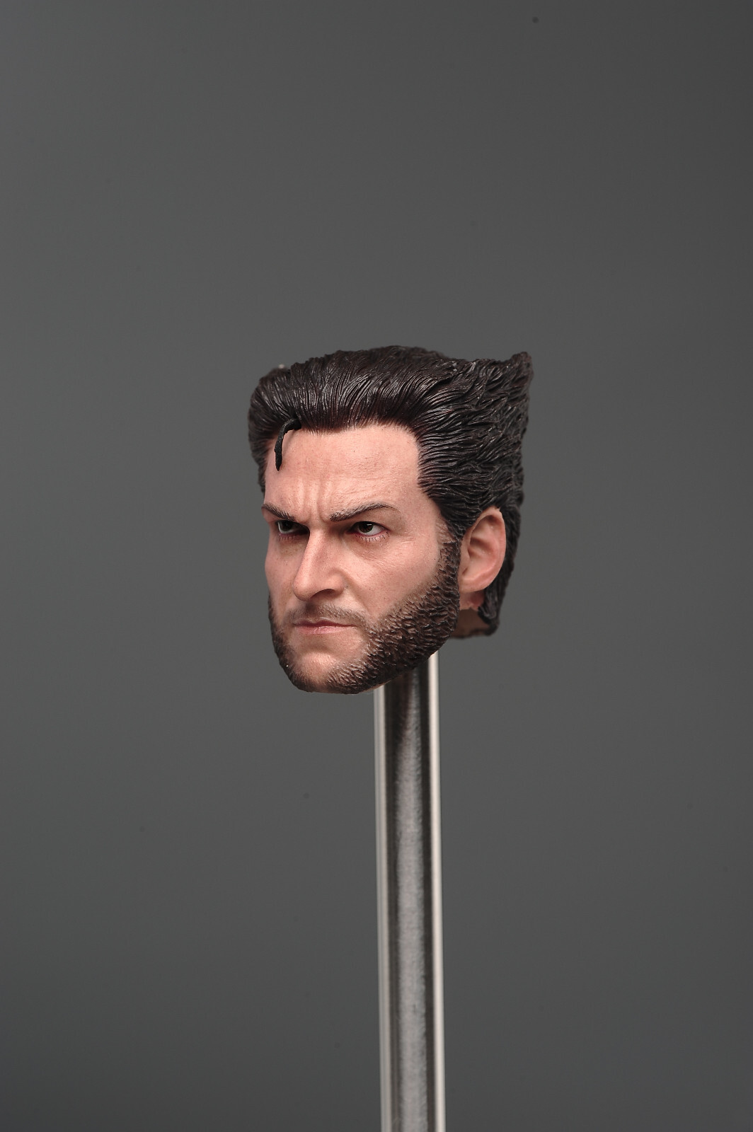 US 1/6 Wolverine Hugh Jackman Head Sculpt For 12&Prime; male Soldier Figure Doll toy