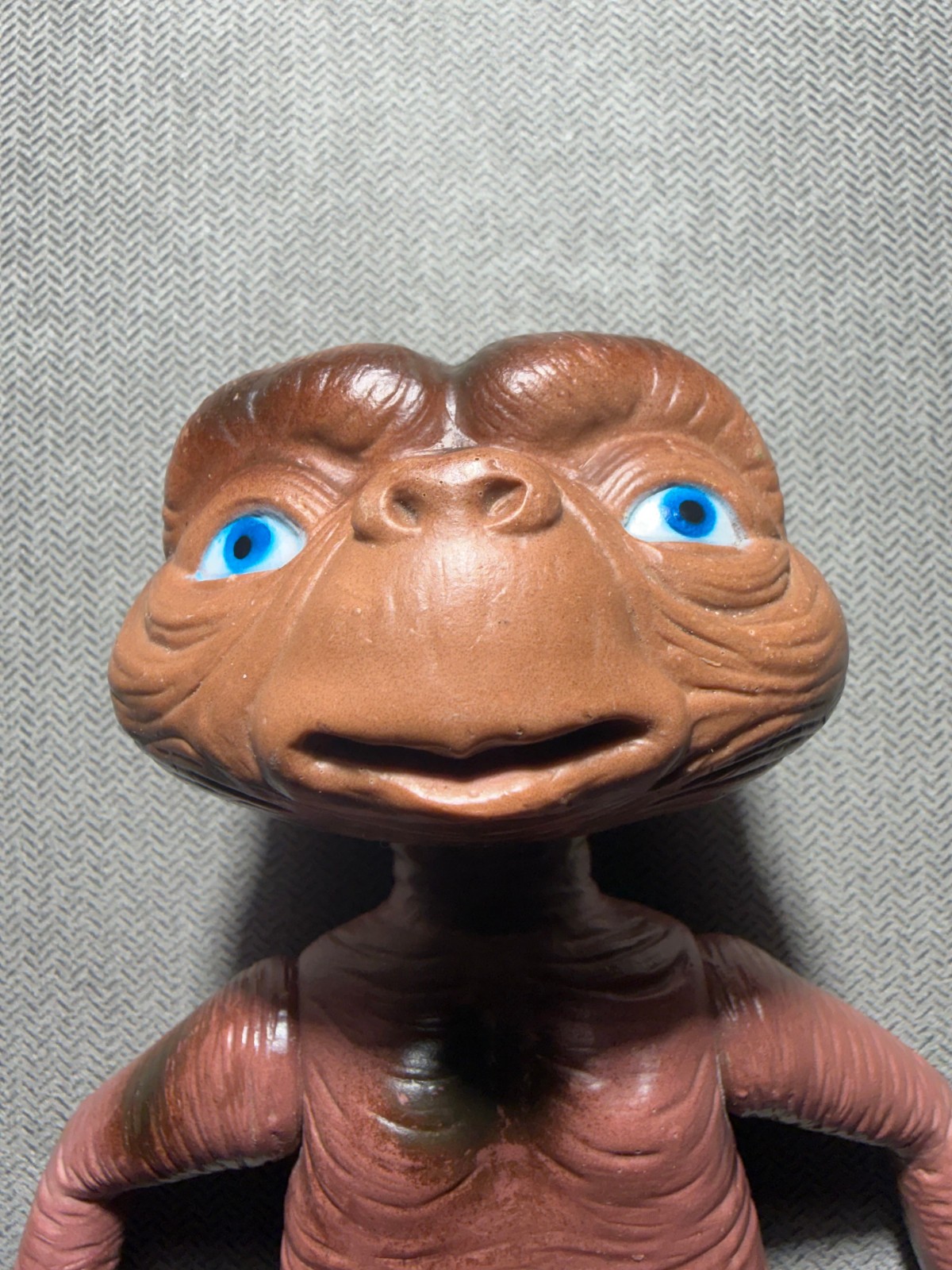 Vintage 6 inch E.T. The Extra-Terrestrial Space Alien Doll Plastic Figure Taiwan