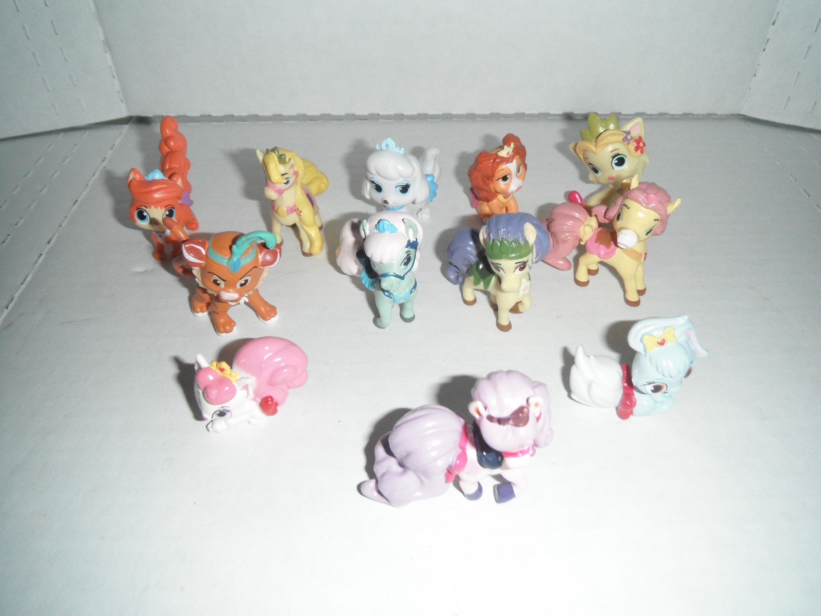 Lot Of 12 Disney Princess Palace Pets 1.5&Prime; Mini Figures Friends Toys
