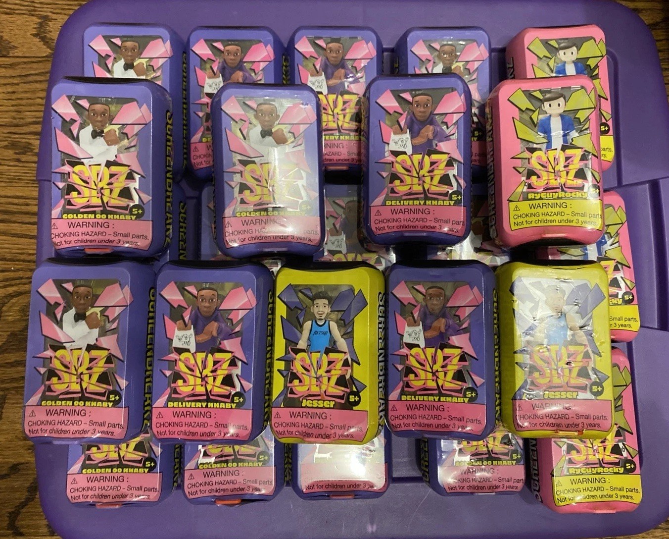 NIP 24 Different Sealed SBZ Screen Breakz Jesser Delivery Khaby Ry Guy Rocky