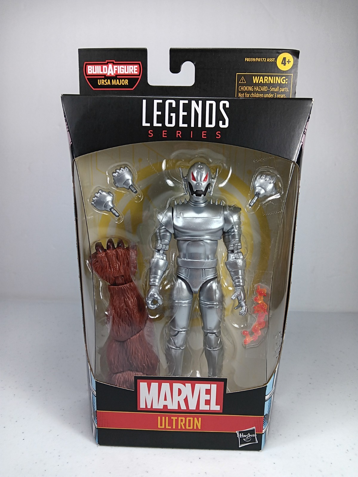 Marvel Legends Ultron 6&Prime; Inch Figure Ursa Major Wave Hasbro 2021 Brand New