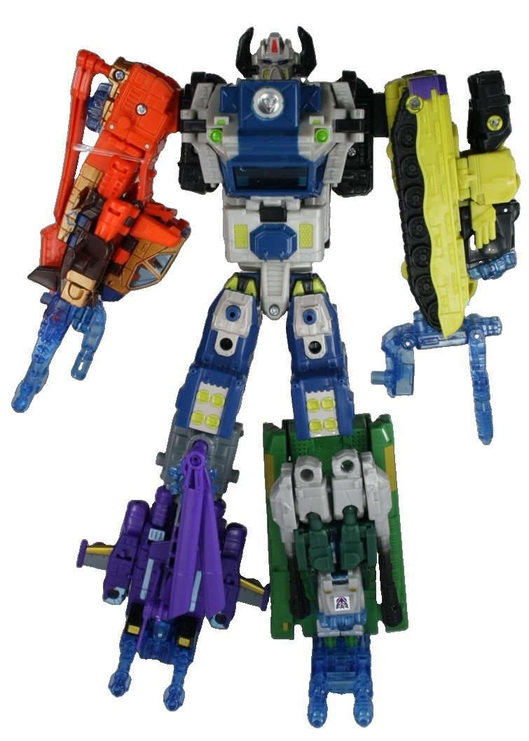 TRANSFORMERS Energon (2005) BRUTICUS MAXIMUS Destructicon Combiner COMPLETE