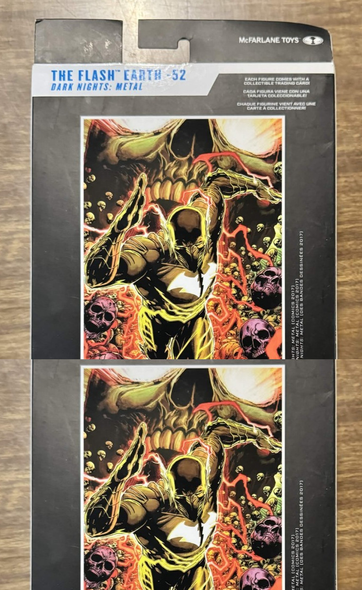 The Flash Earth -52 / DC Multiverse / McFarlane Toys / Gold Label Collection