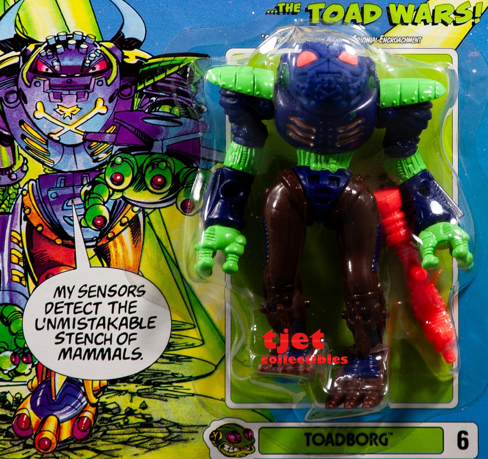 Bucky O&rsquo;Hare #6 Toadborg Action Figure 1990 Hasbro New