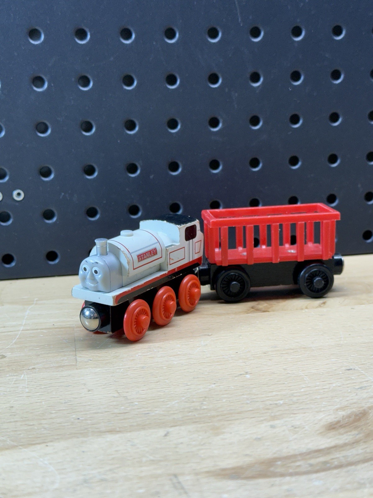 Thomas & Friends Wooden Railway Train Engine Stanley & Cargo Car Lot