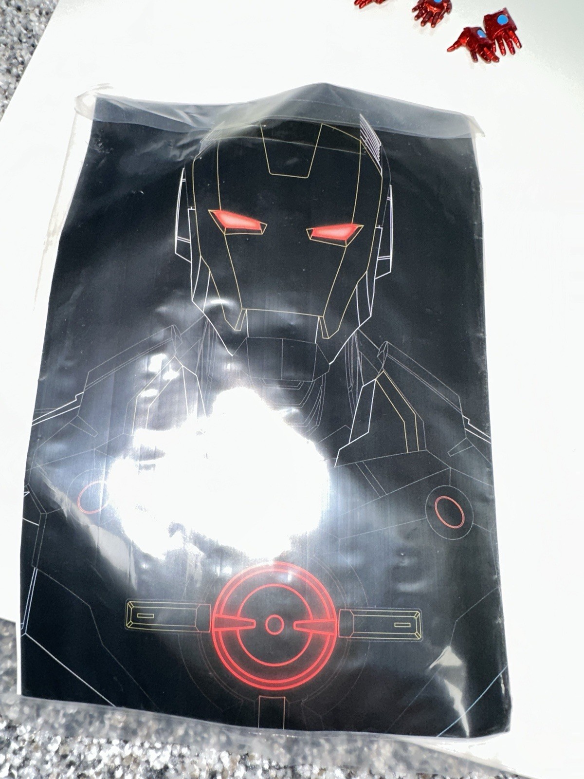 Sentinel RE:EDIT Iron Man Poseable Action Figure Red Armor COMPLETE!!🔥🔥