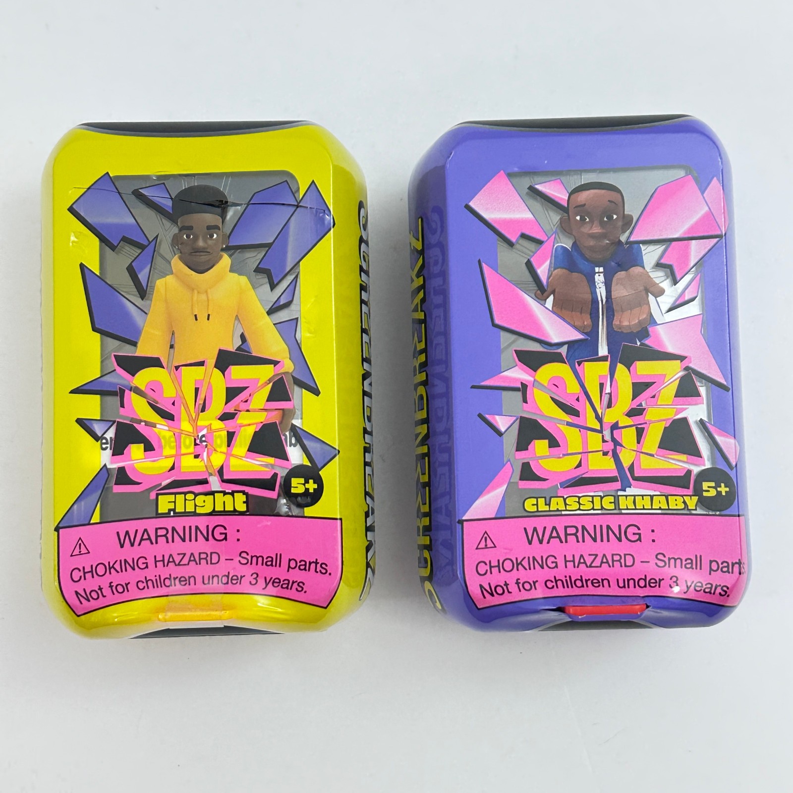 Set 2 ScreenBreakZ SBZ Figures 1 Flight 1 Classic Khaby Toys NEW SEALED