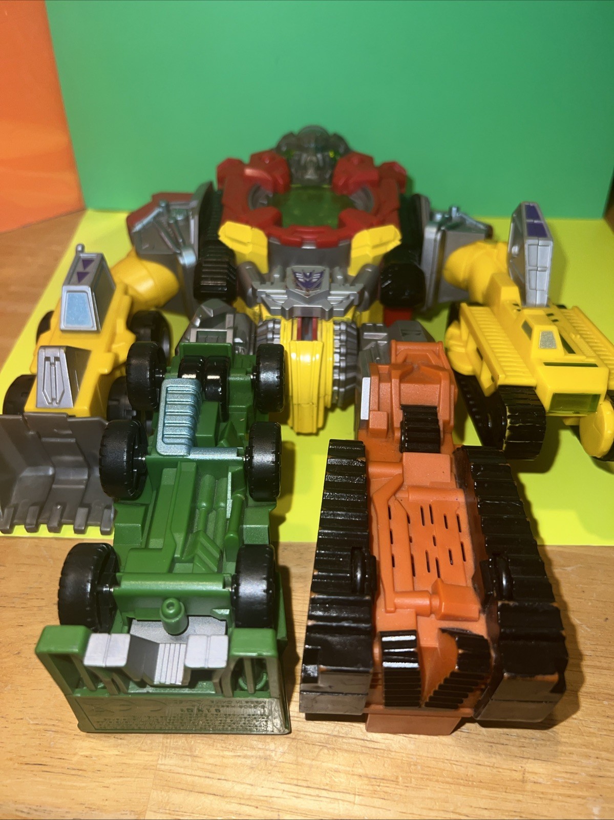 2008 Transformers -Construction Devastator Mega Power Bots 12&Prime; Revenge of Fallen