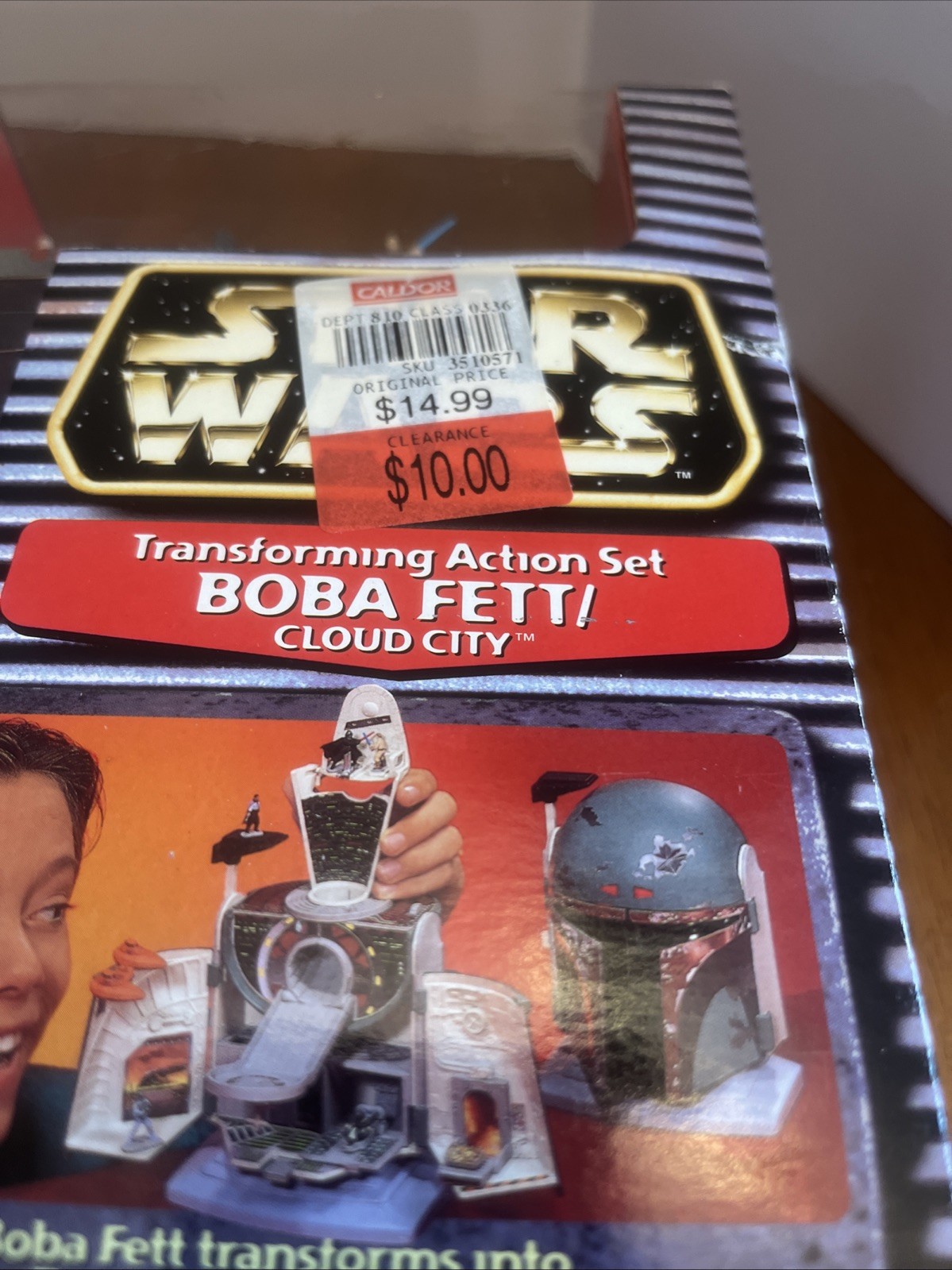 Micro Machines Star Wars Transforming Action Set Boba Fett/Cloud City NWT