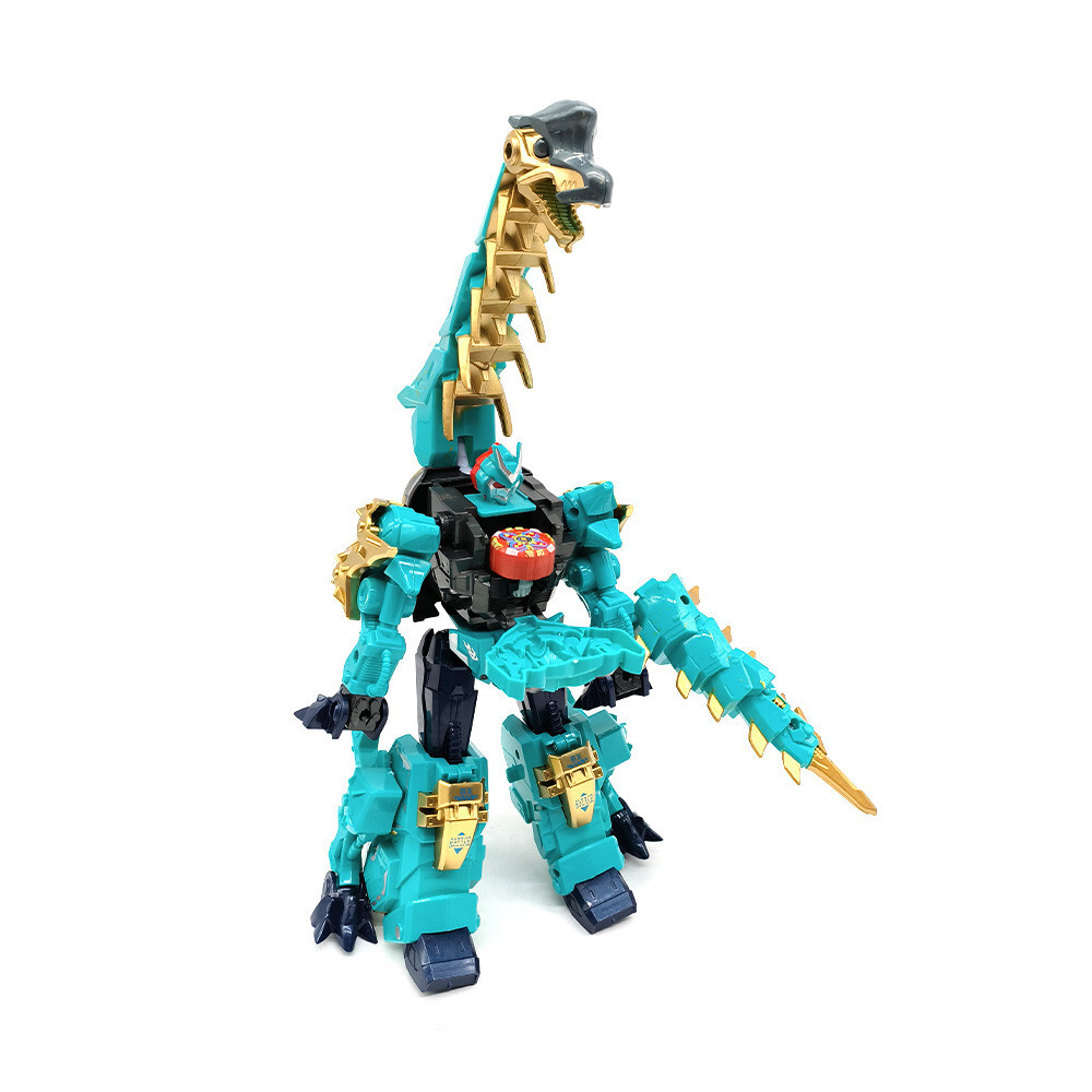 Mecha Dinosaurs Transform Robot Spinning Gyroscope Toys Boys T-Rex Action Figure