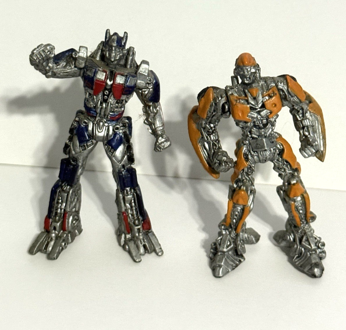 Five Assorted TRANSFORMERS Figures ~ 2.5 in. to 4.5 in.~Some Hasbro~See Pics
