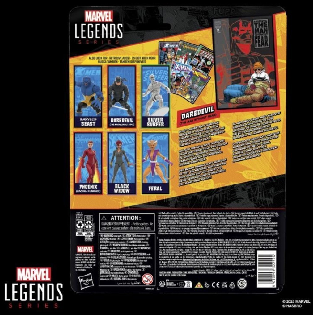 Marvel Legends Daredevil: The Man Without Fear 6&Prime; Action Figure –IN STOCK–