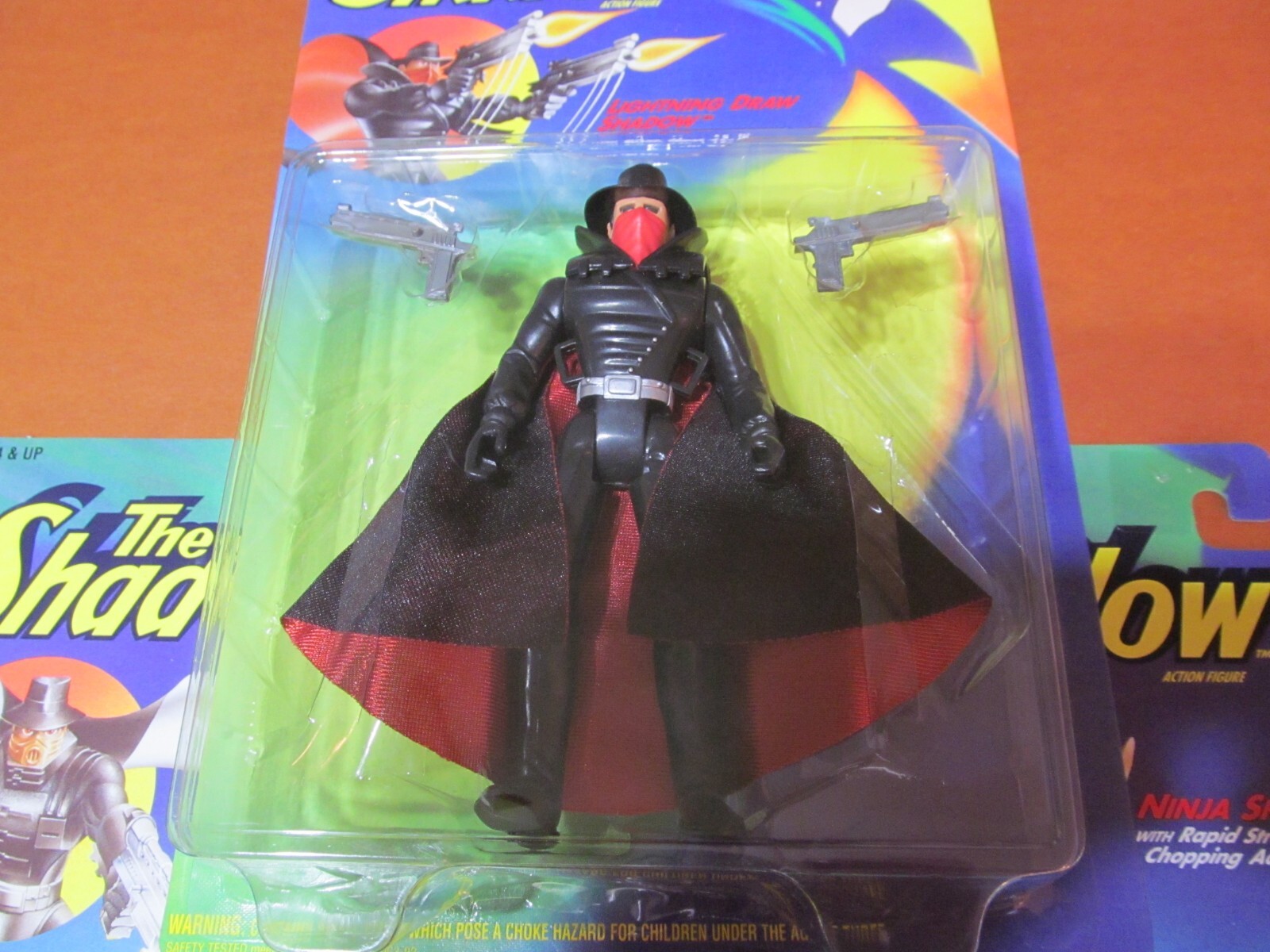 THE SHADOW, KENNER 1994, FOUR DIFFERENT ACTION FIGURES