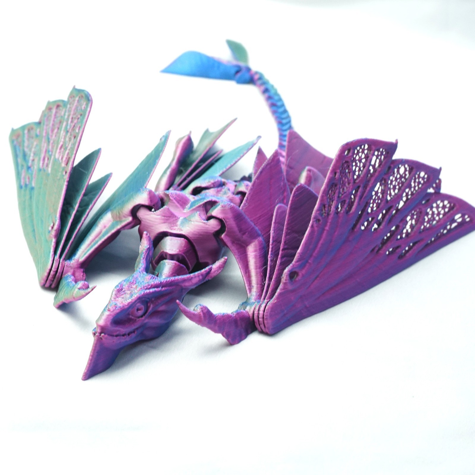 12.4inch 3D Printed Pterosaur Model,Articulated Animals figure,Toys Home Decor