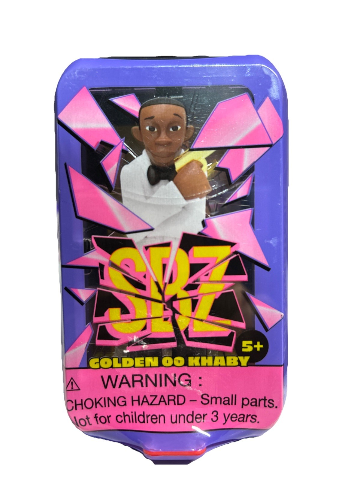 ScreenBreakZ Golden OO Khaby 4.5&Prime; Figure From The Khaby Lame Series New