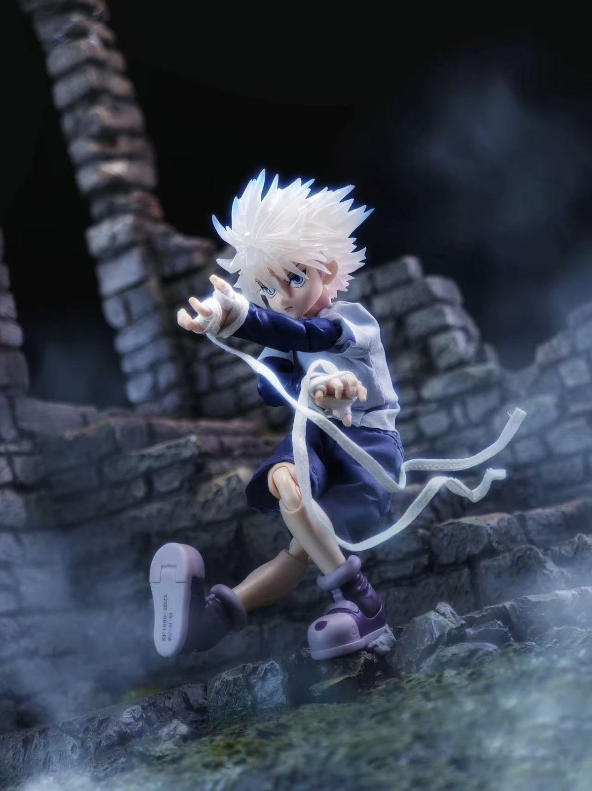 1/12 Custom Wired Clothes Set For 6 » SHF Killua Zaoldyeck Action Figure New