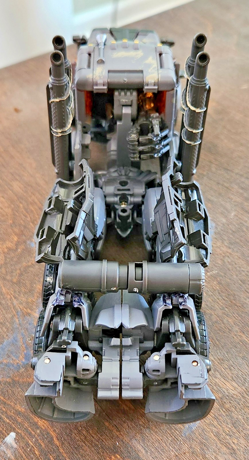 Custom Voyager Class Truck Megatron Transformers Figure