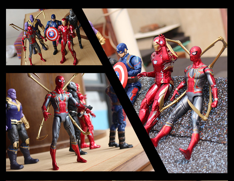New Spider-Man Marvel Avengers Legends Comic Heroes Action Figure 7&Prime; Kids Toys