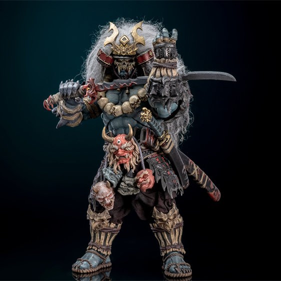 In Stock Metytoyz Demon Slayer Shura Takigawa Oni Samurai 1/10 Action Figure New