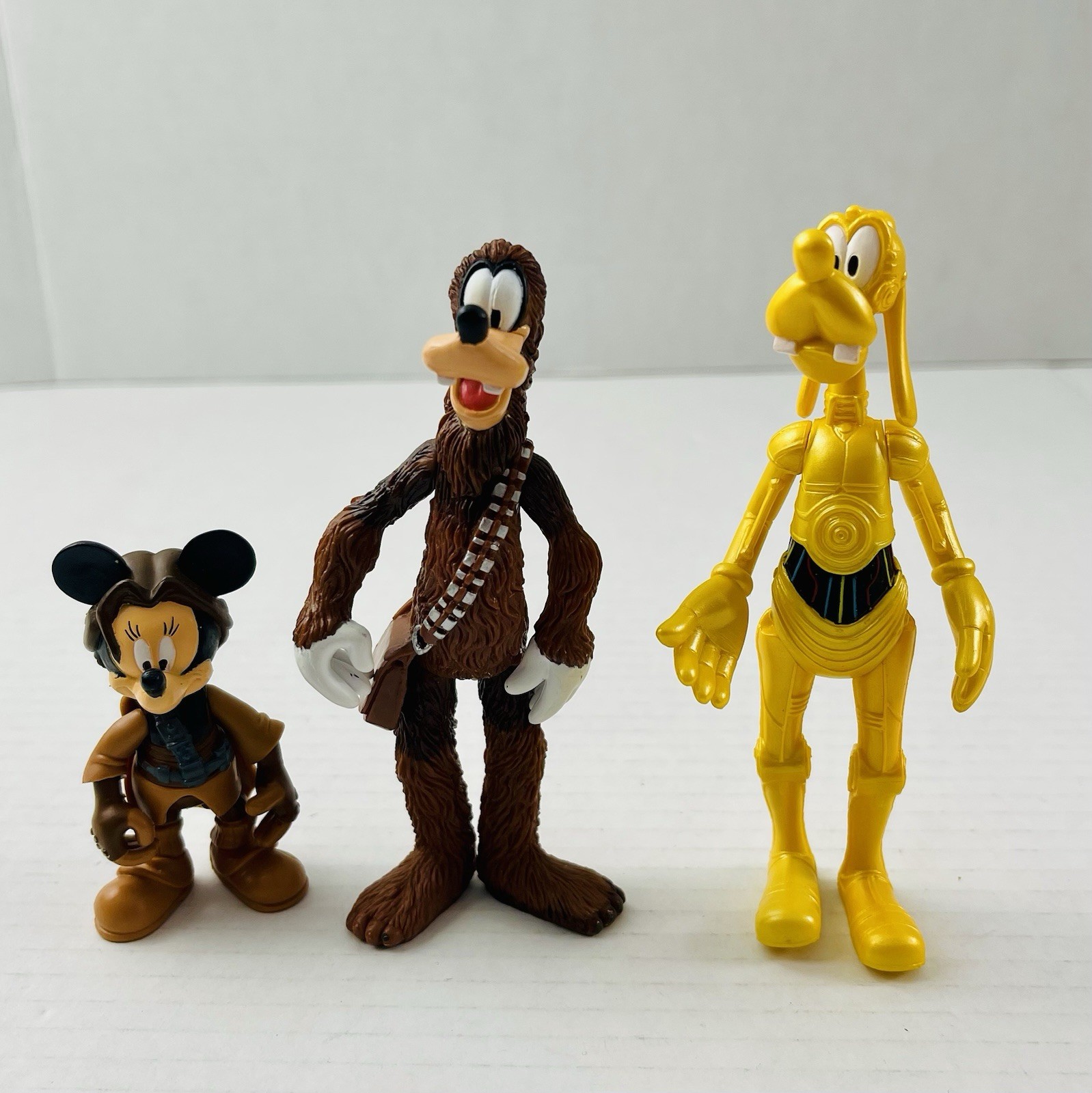 Disney Parks Star Wars Tours Chewbacca 3PO Goofy & Princess Leah Minnie 2010