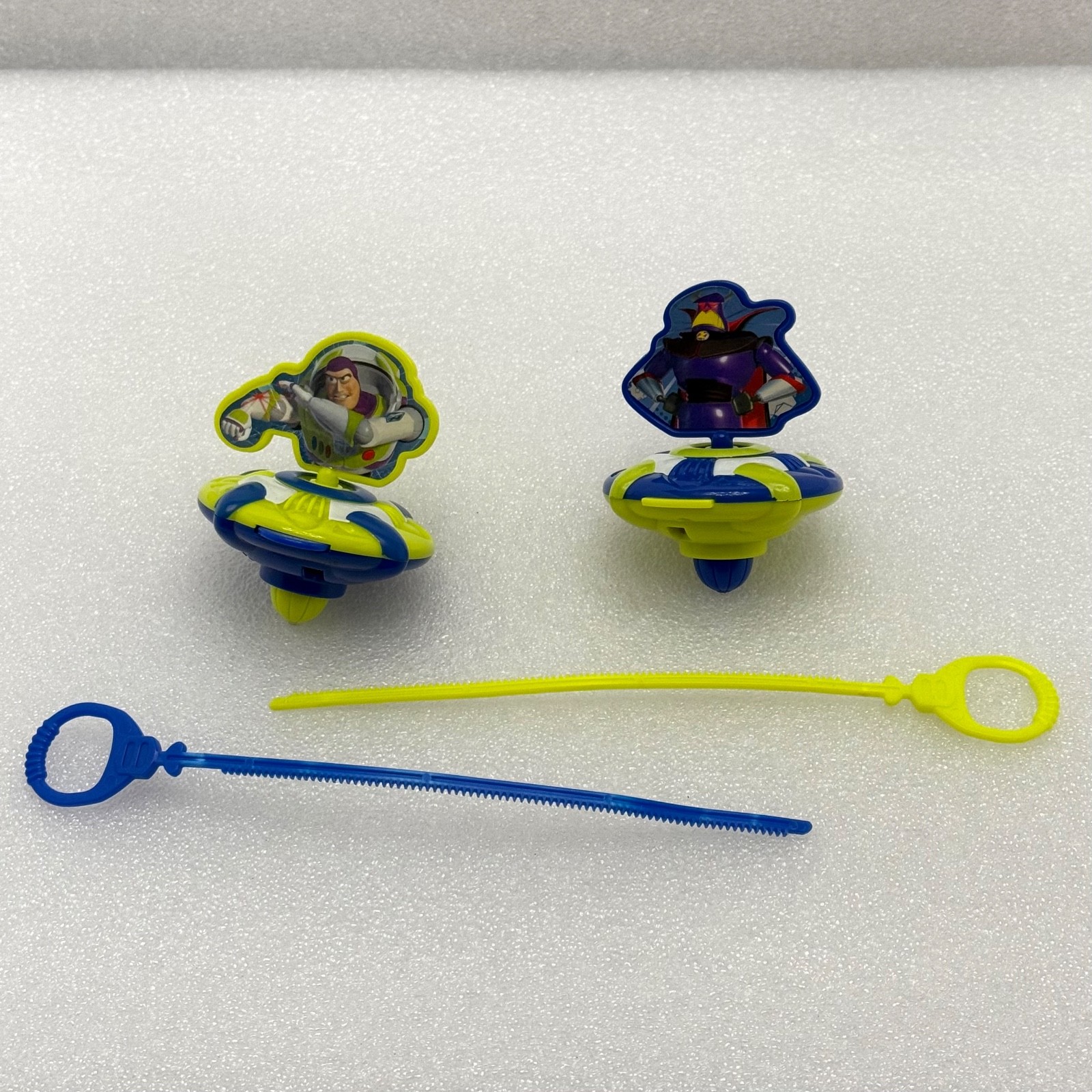 Toy Story Battling Tops Buzz Lightyear vs Zurg Spin Disney Pixar 2012