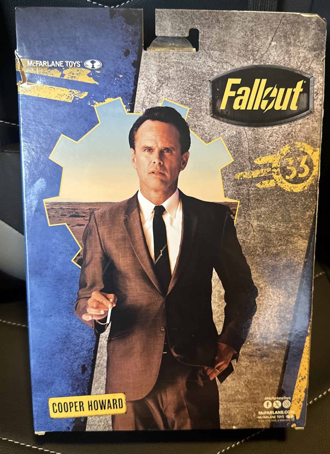 Mcfarlane Toys FALLOUT COOPER HOWARD Red Platinum Edition Action Figure