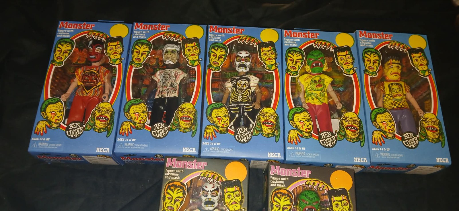 NECA BEN COOPER Halloween Costume Kids Series 1 Complete Set Horror Brand New +