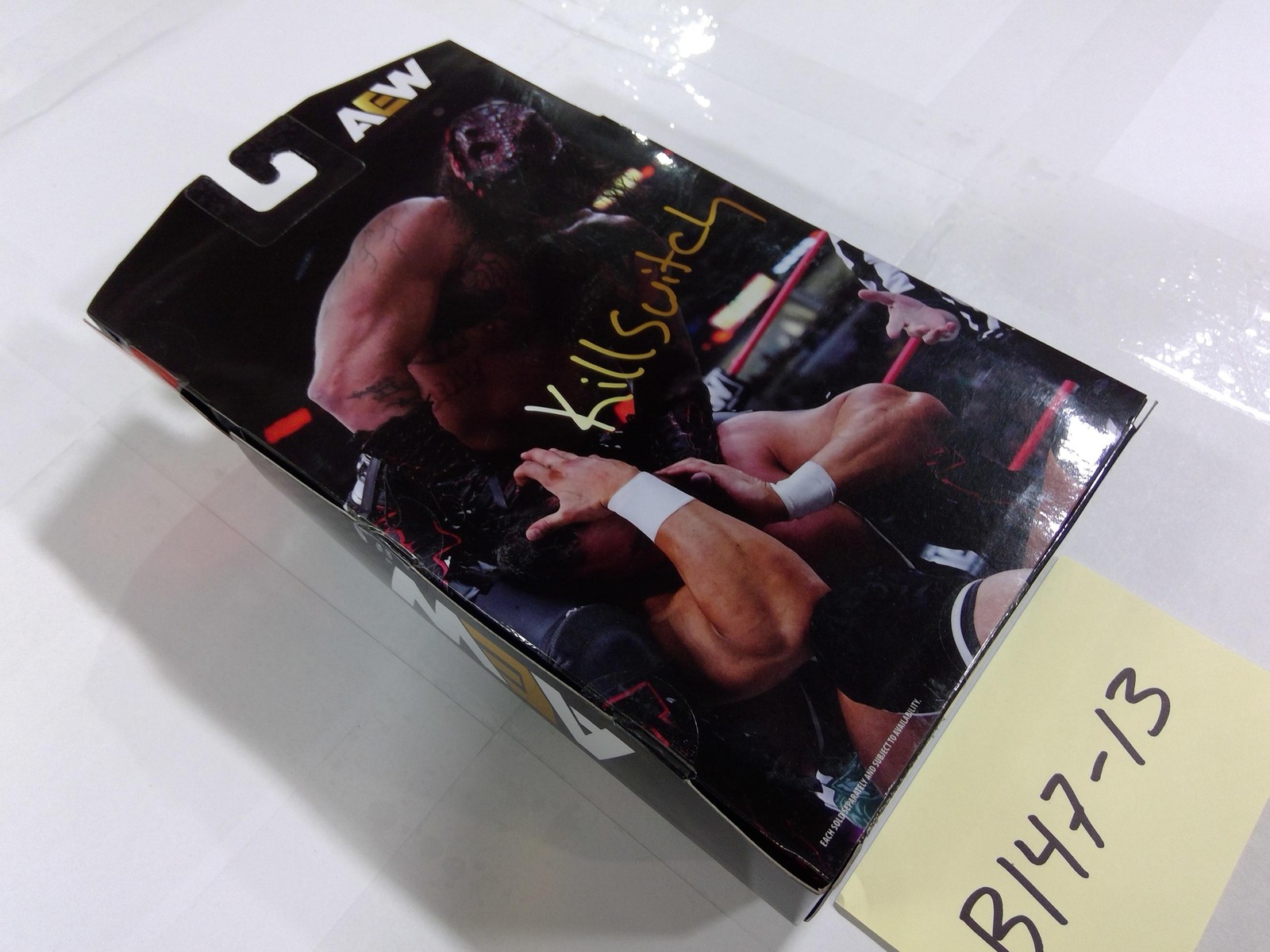 AEW All Out Killswitch Action Figure PPV Limited Edition Boxed Toy Black New