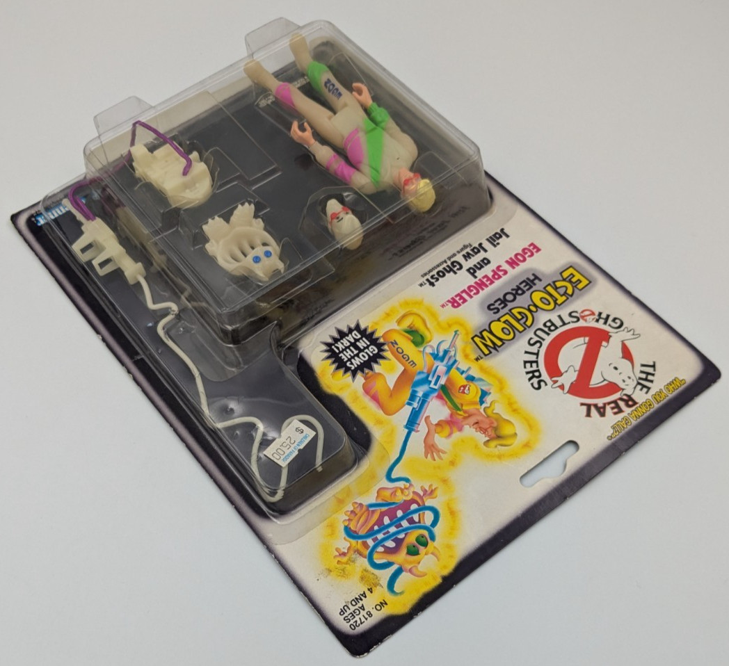 Vintage Kenner The Real Ghostbusters Ecto-Glow Egon Spengler Jail Jaw Ghost MOC