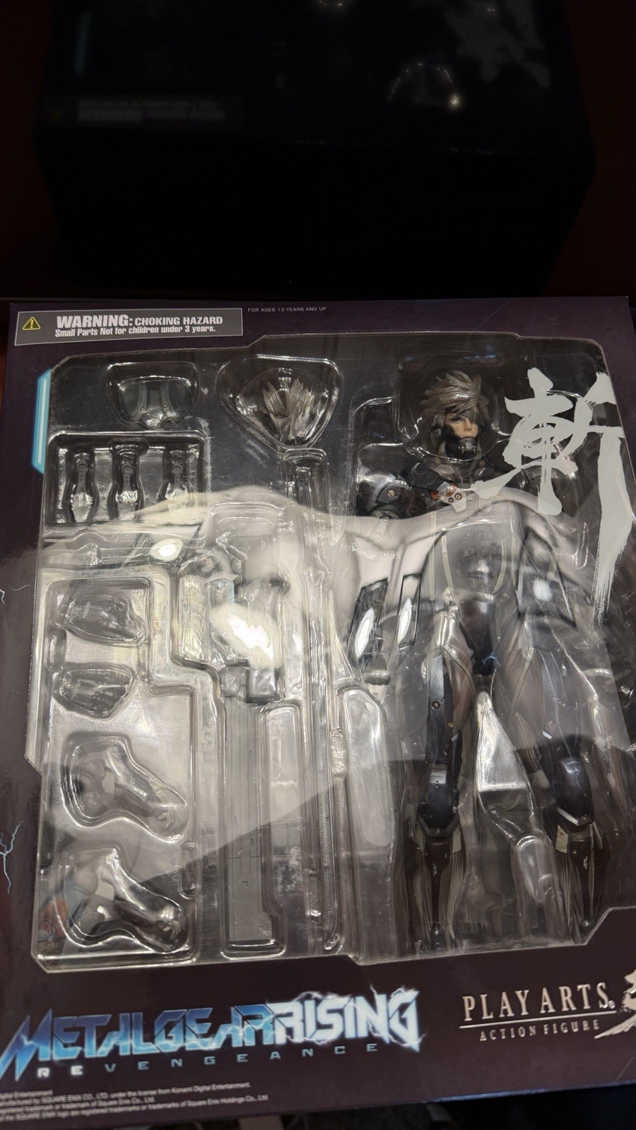 Play Arts Kai Metal Gear Rising Revengeance Raiden Action Figure Square Enix