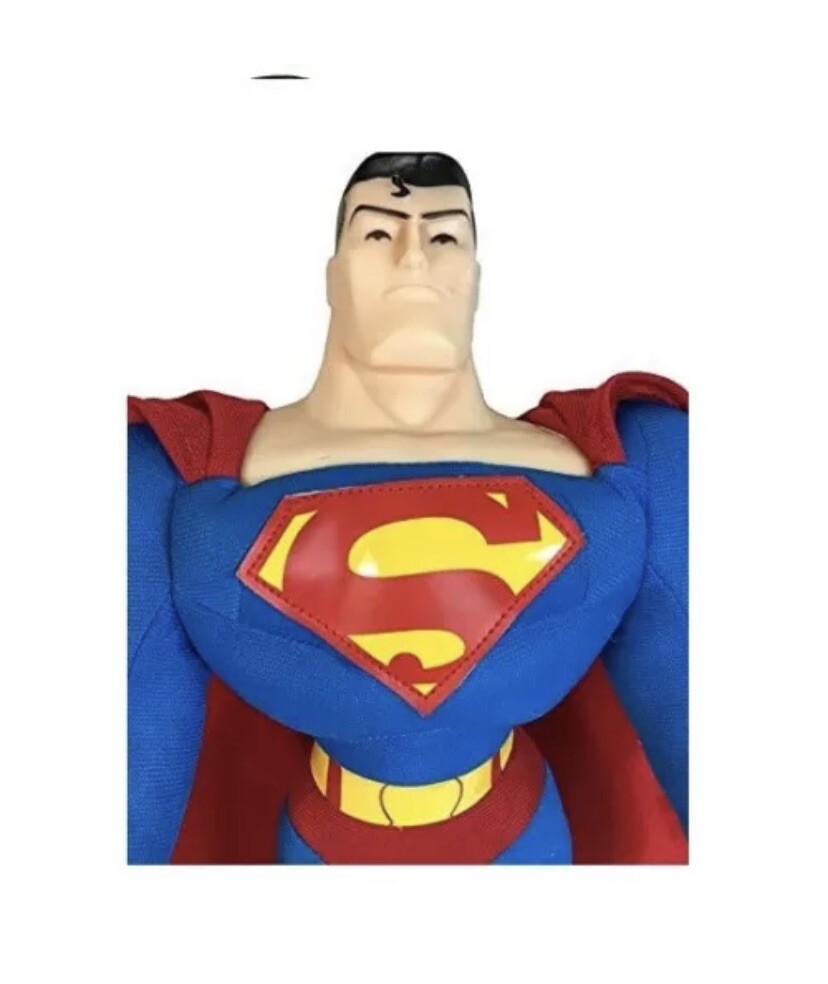 12&Prime; DC Batman and Superman 2pcs Set Plush Doll Kids Toy Original Licensed Gift