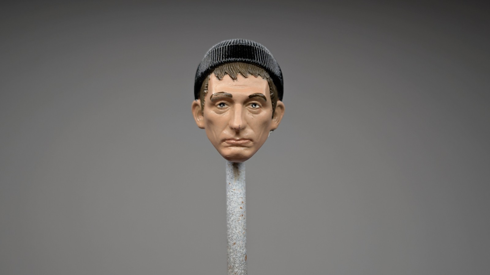 1:12 custom painted common goon, thug, thief, generic bad guy head sculpt
