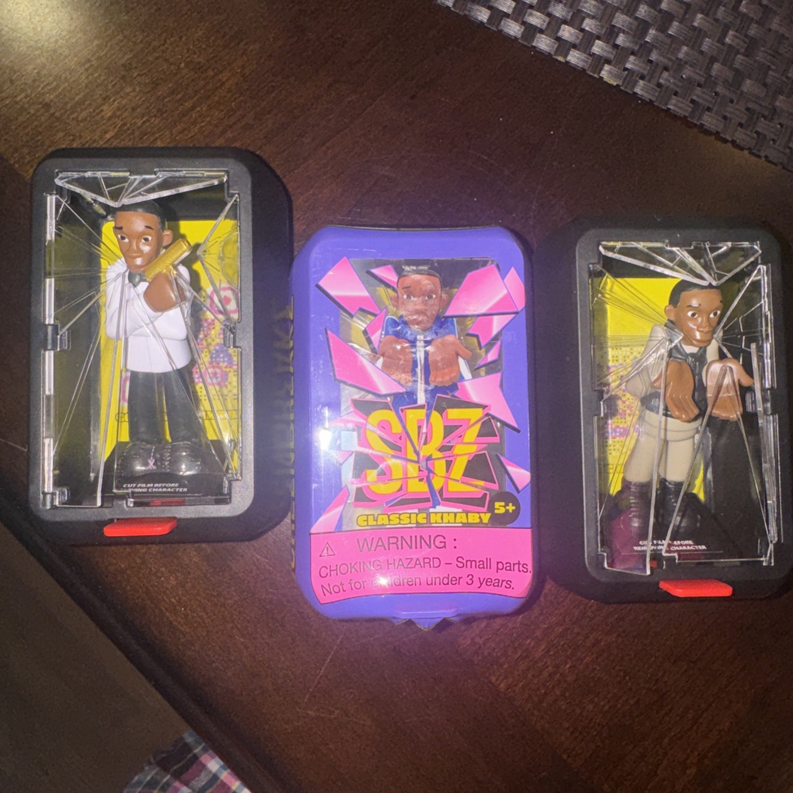 Set of 3 ScreenBreakZ Classic Khaby Lame Collectible Figure Allstar Innovations
