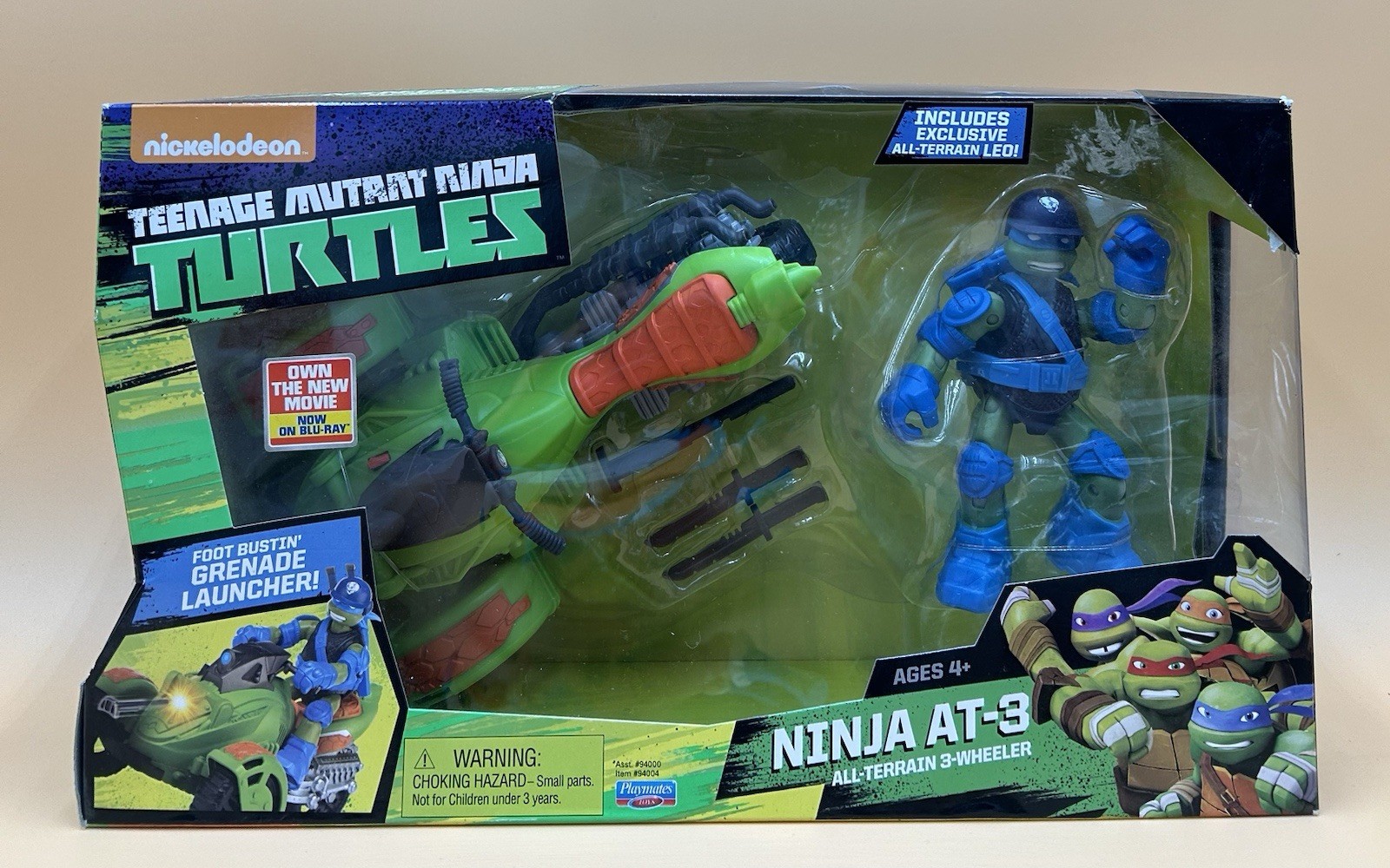 Teenage Mutant Ninja Turtles AT-3 Wheeler Exclusive All Terrrain Leo Vehicle.
