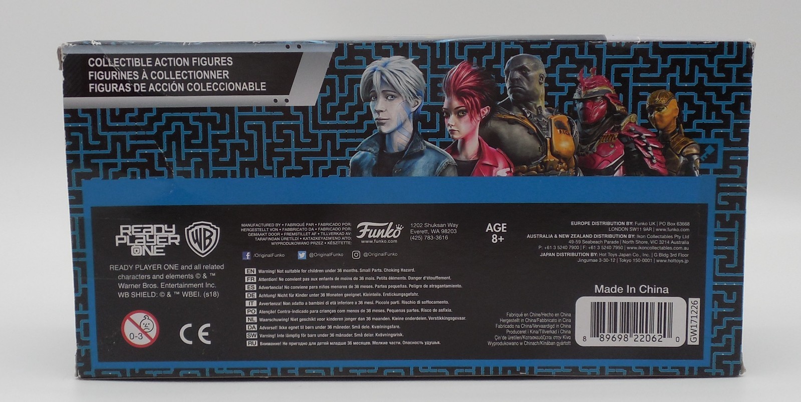Funko Ready Player One Key Set & Action Figure Set NEW