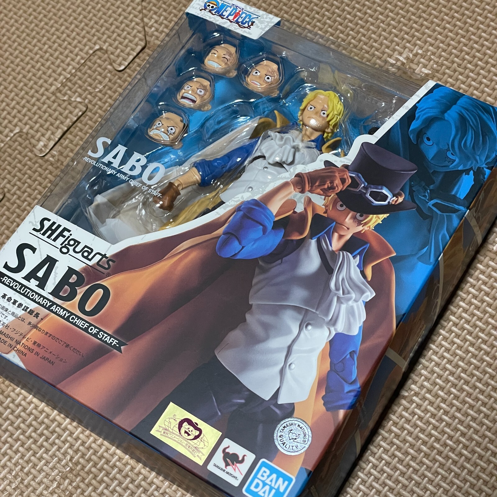S.H.Figuarts ONE PIECE Sabo 155mm Action Figure Bandai New