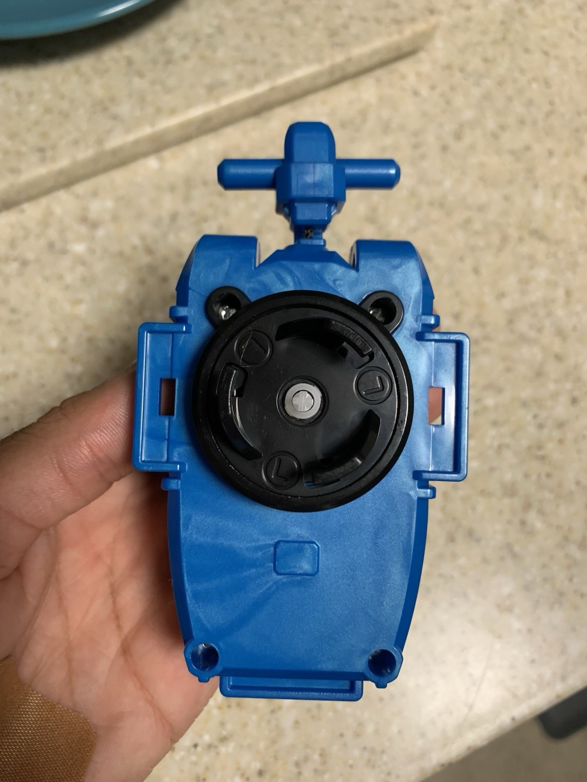 (Left Spin) Beyblade X String Launcher – Blue/Dark Blue