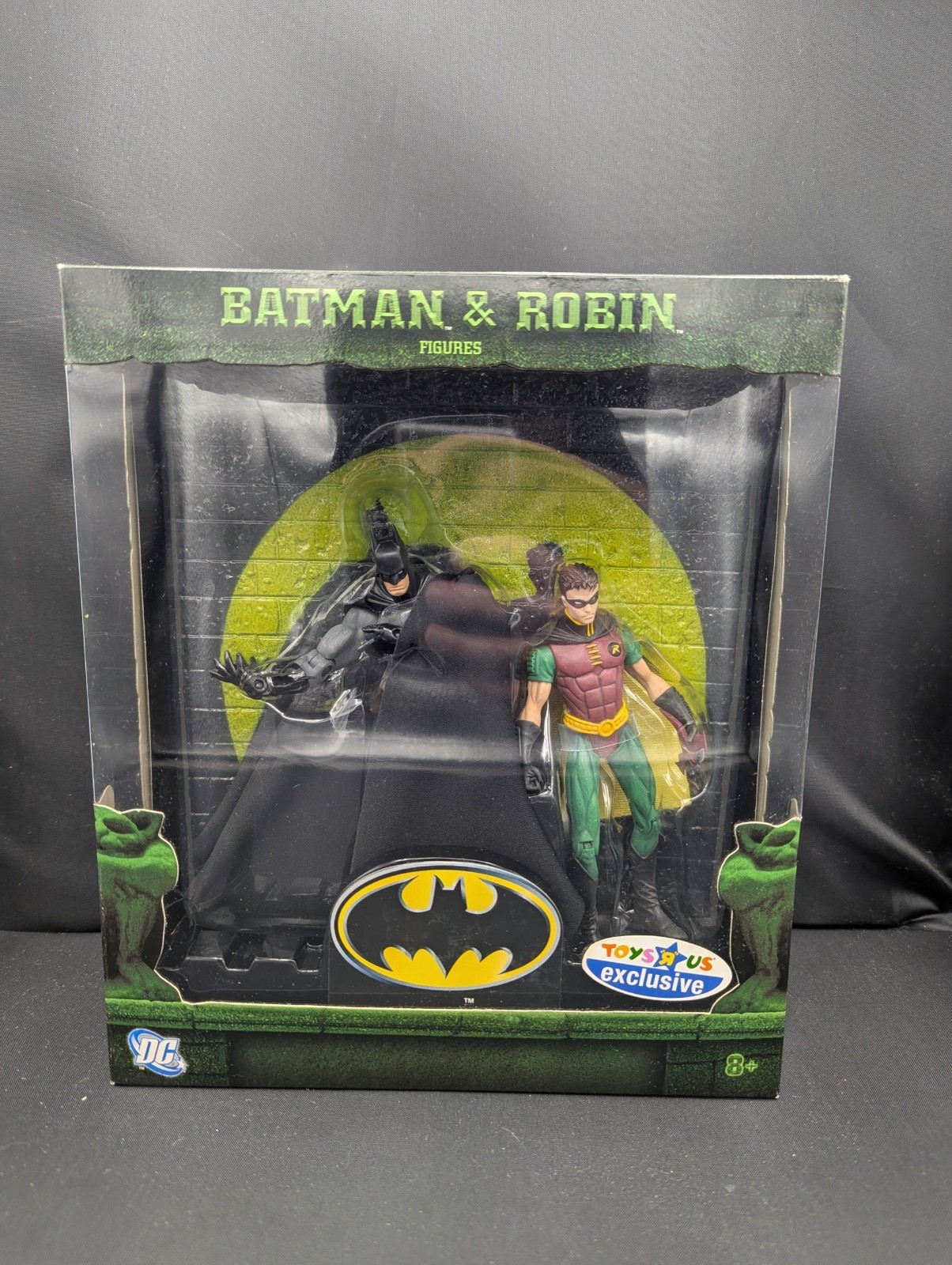 Batman & Robin Figures Toys R Us Exclusive DC Comics 2007 Mattel