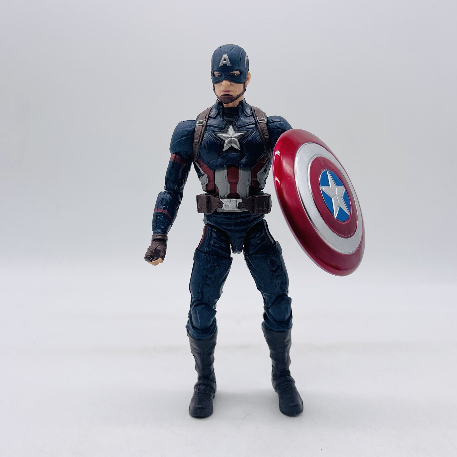 Captain America From Marvel Legends Studios 10 Year Civil War 2 Pk 6&Prime; Loose MCU