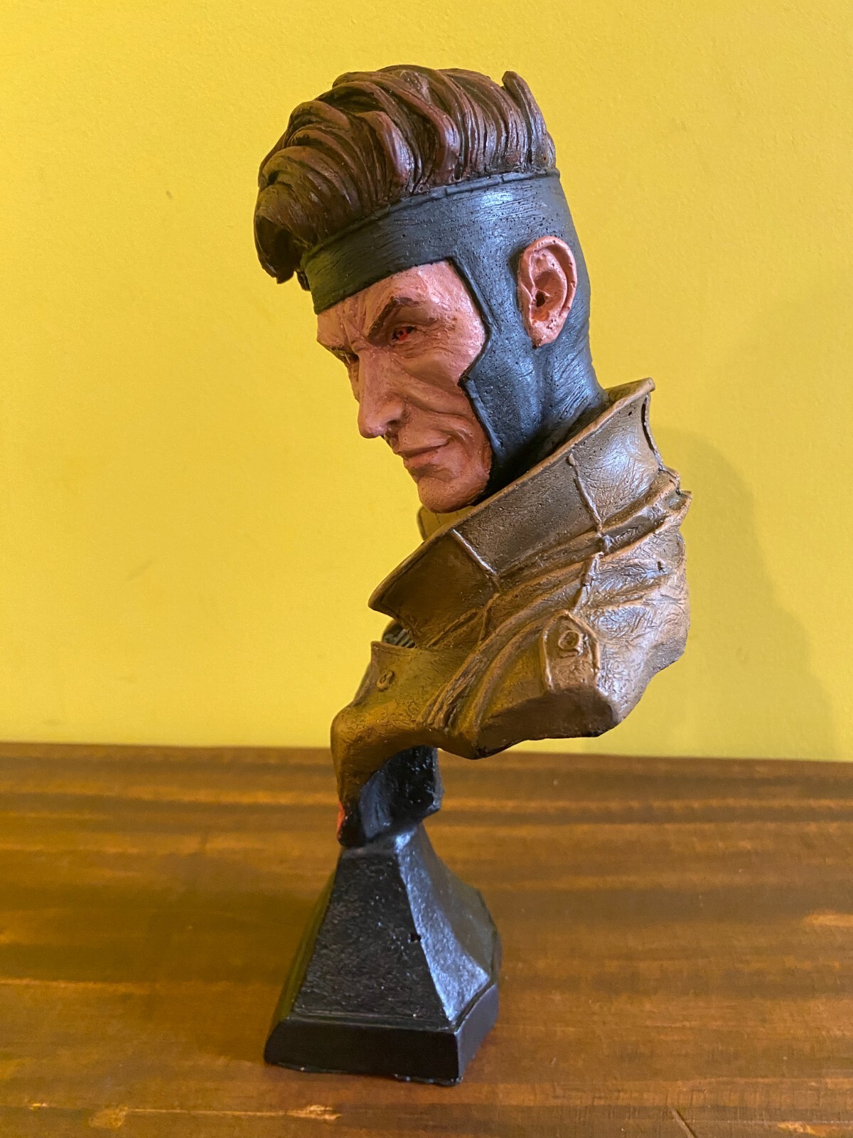 HANDMADE Gambit BUST X-Men Statue Figure Sculpture marvel comic movie gambito !!