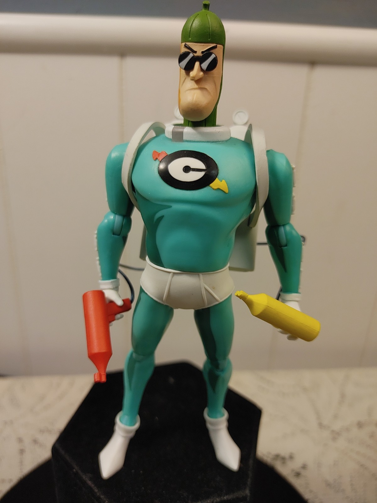 CONDIMENT KING COMPLETE BAF McFarlane Batman Animated Series Target LOOSE (READ)