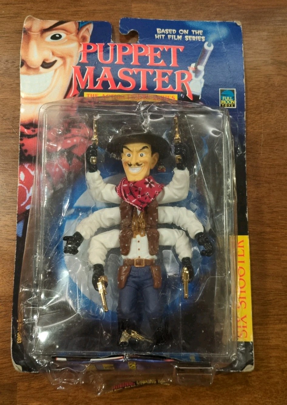 Puppet Master Six Shooter Silver Guns Full Moon Toys 1997 Mint